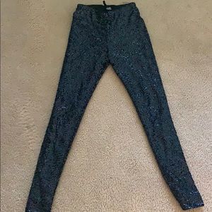 H&M Sequin pants